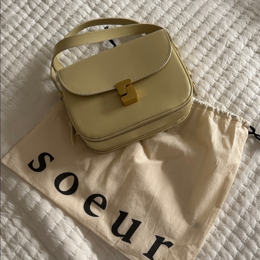 Soeur Bellissima Mini Crossbody Bag - Yellow